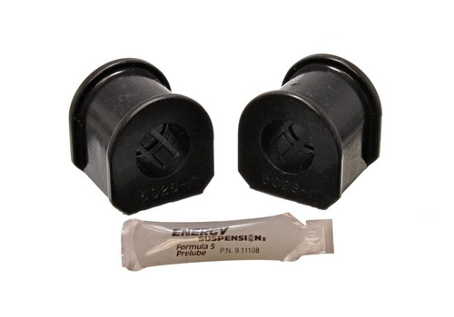 Energy Suspension 79-04 Ford Mustang Black 1-1/8in Front Sway Bar Bushing Set-Reuse Factory Brackets - 4.5109G