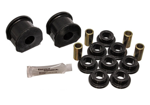 Energy Suspension Ford F100/150/250/350 2WD/4WD Black Front & Rear 1in Sway Bar Bushing Sets - 4.5120G