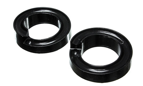 Energy Suspension 2005-07 Ford F-250/F-350 SD 2/4WD Front Coil Spring Isolator Set - Black - 4.6111G