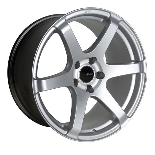 Enkei T6S 18x8 45mm Offset 5x114.3 Bolt Pattern 72.6 Bore Matte Silver Wheel - 485-880-6545SP Photo - Primary