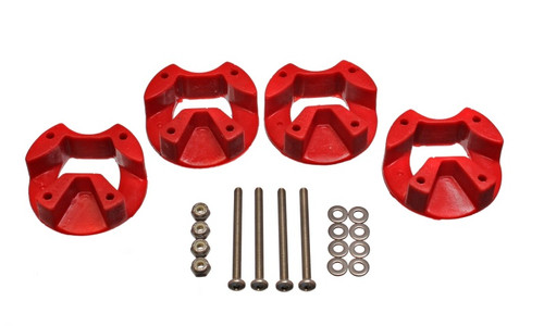 Energy Suspension 03-05 Dodge SRT4 Red Motor Mount Inserts - 5.1109R