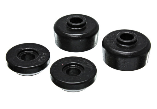 Energy Suspension 95-99 Mitsubishi Eclipse FWD/AWD Black Rear Shock Upper Bushing Set - 5.8104G