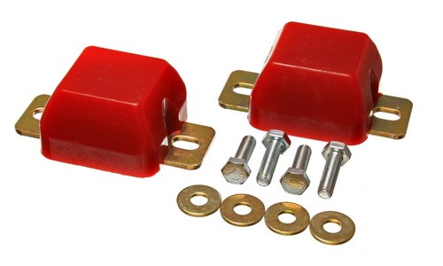 Energy Suspension Rear Axle Bump Stop Set - Red - 5.9104R