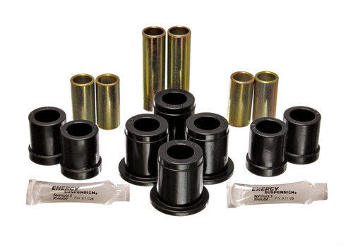 Energy Suspension 1980-86 Nissan 720 Truck 2WD/4WD Black Front Control Arm Bushing Set - 7.3101G