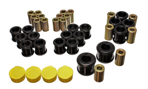 Energy Suspension 90-96 Nissan 300ZX Black Rear Control Arm Bushing Set - 7.3116G