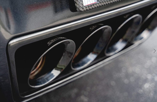 Corsa 2014-2019 Chevrolet Corvette Quad 4.5in Polished Pro-Series Tip Kit (For Corsa ExhaustOnly) - 14778