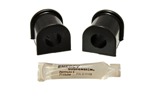 Energy Suspension 05-07 Scion tC Black  18mm Rear Sway Bar Bushing Set - 8.5132G