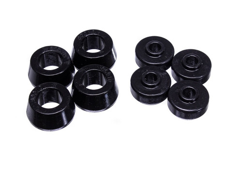 Energy Suspension 1996-2009 Toyota 4Runner Rear Shock Bushings (Black) - 8.8102G