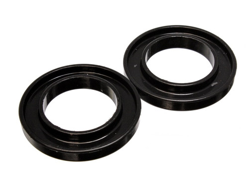 Energy Suspension Universal 3-3/16in ID 5-1/4in OD 3/4in H Black Coil Spring Isolators (2 per set) - 9.6107G