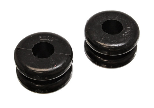 Energy Suspension 2-1/4in Tall x 3-9/16in Dia Black Coil Spring Damper Donuts (Set of 2) - 9.9005G