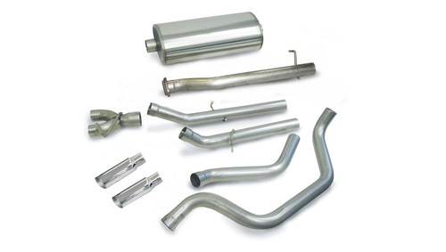 Corsa 1999-2007 Chevrolet Silverado Reg. Cab/Long Bed 1500 4.8L V8 Polished Sport Cat-Back Exhaust - 24275