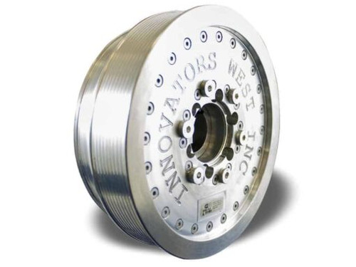 Innovators West - 10 Rib Harmonic Balancer 10% OD - C6 Corvette Z06 LS7 Innovators West - 10 Rib Harmonic Balancer 10% OD - C6 Corvette Z06 LS7
