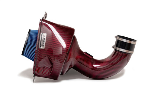 Corsa Cold Air Intake Kit Oiled Filter - Red Carbon Fiber - C7 Stingray / Grandsport