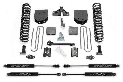 Fabtech 05-07 Ford F250 4WD w/o Factory Overload 6in Basic Sys w/Stealth - K2010M