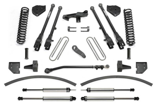 Fabtech 17-21 Ford F250/F350 4WD Diesel 8in 4Link Sys w/Coils & Dlss Shks - K2266DL