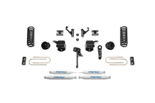 Fabtech 13-18 Ram 3500 4WD 5in Basic Kit w/Perf Shks - K3143