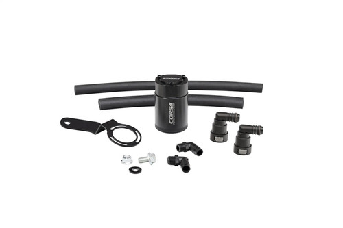 Corsa Performance 2015-2017 Ford Mustang 3 oz. Aluminum Oil Catch Can W/ Mounting Bracket - CC0014