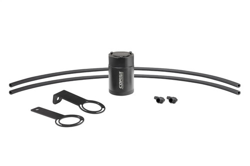 Corsa 3/8in Universal 3 oz. Aluminum Oil Catch Can with Mounting Brackets - CC0015