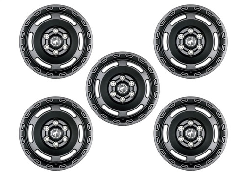 Ford Racing 21-23 Bronco Everglades Wheel Kit - Carbonized Gray - M-1007K-P1785E