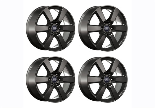 Ford Racing 15-16 F-150 20in x 8.5in Wheel Set with TPMS Kit - Matte Black - M-1007K-P20XB