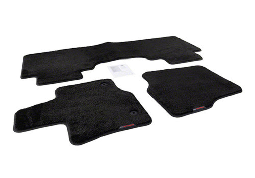 Ford Racing 15-25 F-150 Super Cab/SuperCrew Black 60oz Floor Mats - M-13086-F60