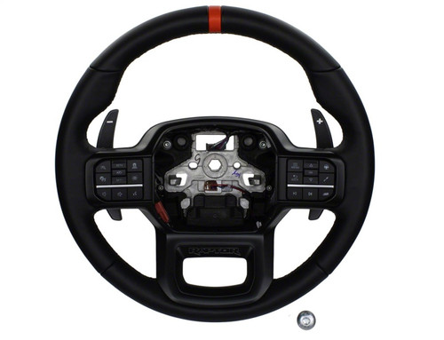 Ford Racing 2021+ F-150 Raptor Steering Wheel Kit - Black - M-3600-F15B