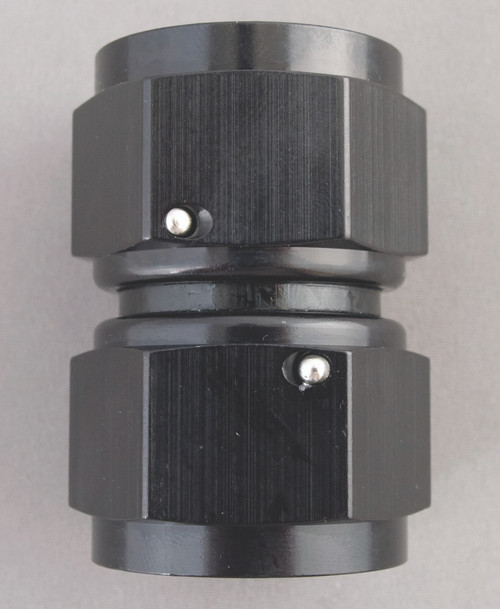 Fragola -12AN Female Connector - Black - 496112-BL