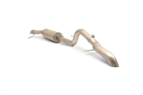 Gibson 21-22 Ford Bronco 4DR Dual Trail Kit Single Exhaust System - Stainless - 69552