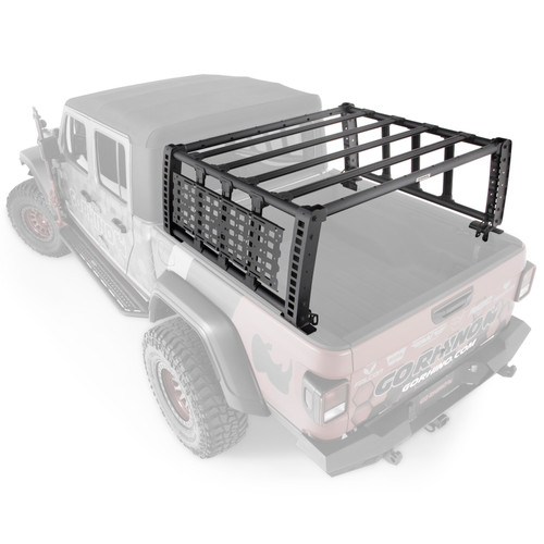 Go Rhino 19-21 Jeep Gladiator XRS Overland Xtreme Rack - Black - 5950000T
