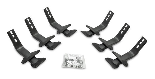 Go Rhino 15-20 Ford F-150 6in OE Xtreme II Complete Kit w/SideSteps + Brkts - 6862415552PS