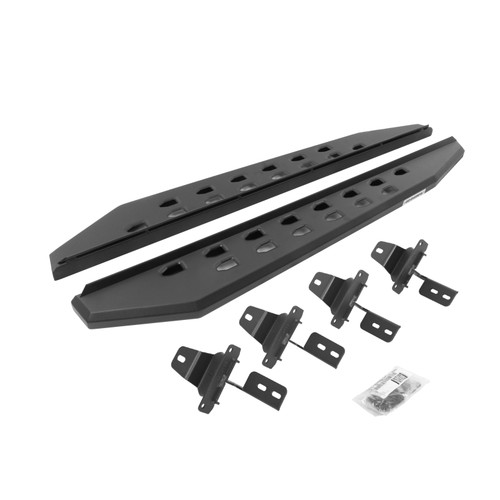 Go Rhino 18-22 Jeep Wrangler JL 2DR RB20 Slim Running Boards Kit (Incl. Brackets) - Tex. Blk - 69492748SPC User 1