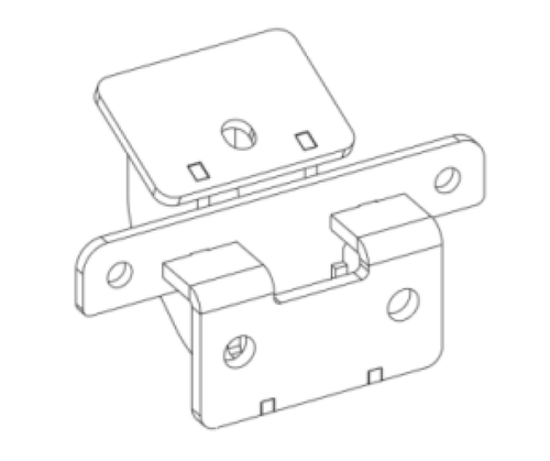 Go Rhino 2021+ Ford Bronco Brackets for Dominator Extreme Side Steps Textured Black - D64129TK