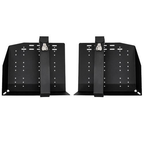 Go Rhino XVenture Gear Hard Case Mount Long 44in. (Mount ONLY for XRS/SRM Racks) - Tex. Blk - XG451607M