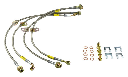 Goodridge 12-15 Chevrolet Camaro (ZL1 Only) Stainless Steel Brake Line Kit - 12227
