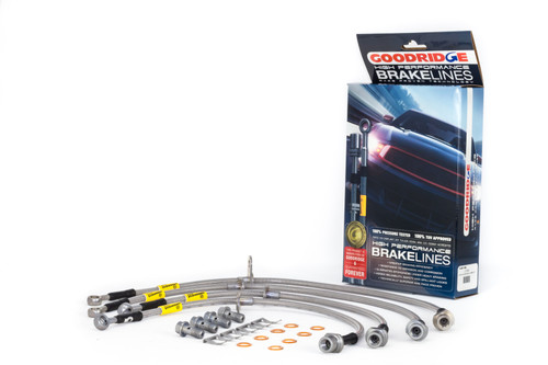 Goodridge 02/06-12 Toyota Avalon (All Models) SS Brake Line Kit - 21066