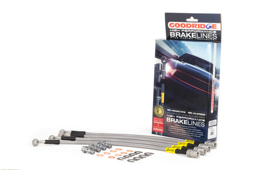 Goodridge 01-05 Lexus IS300 Stainless Steel Brake Line Kit - 21500