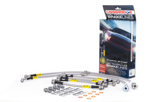 Goodridge 14-17 Nissan Rogue SS Brake Line Kit - 22102