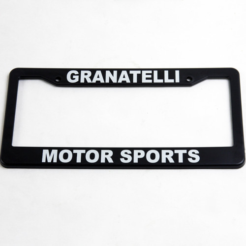 Granatelli Motor Sports License Plate Frame - 100005