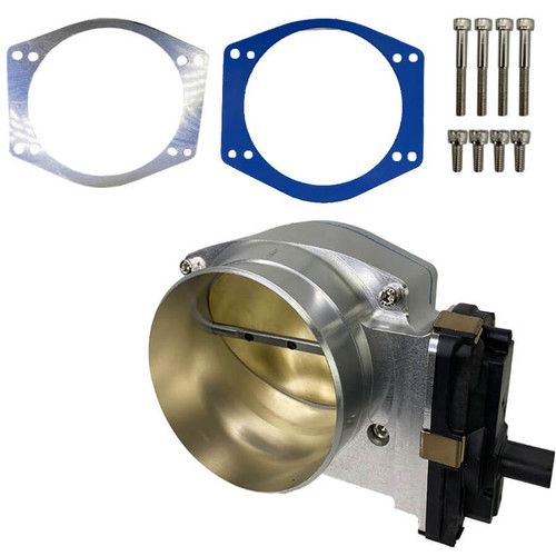 Granatelli 112mm Billet Throttle Body - Natural Finish - LT1 / LT4 / LT5