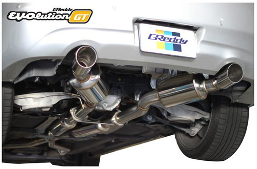 GReddy 07-14 Infiniti G37 Evolution (RWD ONLY) GT 304SS Cat-Back Exhaust - 10128304 Photo - Primary