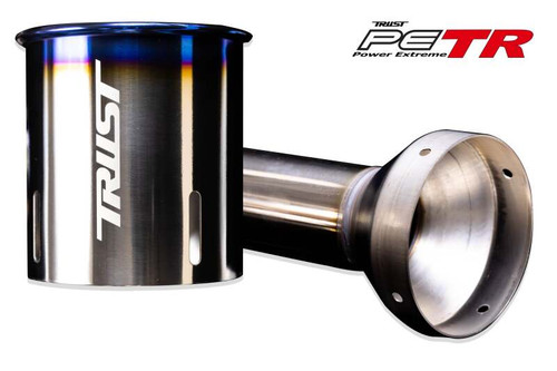 GReddy PE-TR Rolled Tip-Burnt-Ti L 130mm x 115mm - 11007121 Photo - Primary
