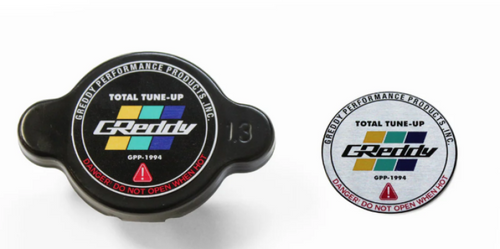 GReddy Type-S 1.3 Radiator Cap Most Nissan / Subaru / Mazda / Mitsubishi / Some Toyota - Black - 13911002 User 1