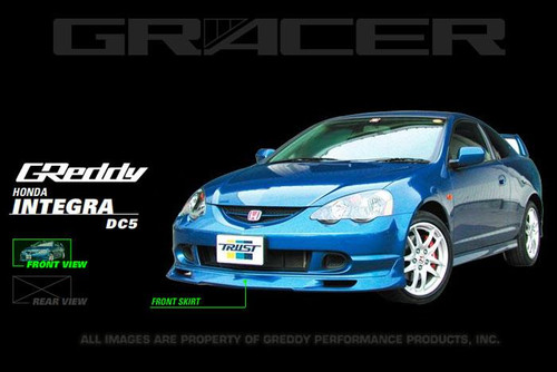 GReddy 02-04 Acura RSX Urethane Front Lip Spoiler ** Must ask/call to order** - 17050072 Photo - Primary