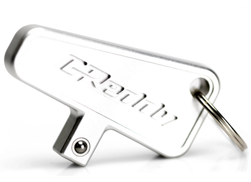 GReddy 3/8in Drive Master Switch Keychain - Silver - 20000121 User 1