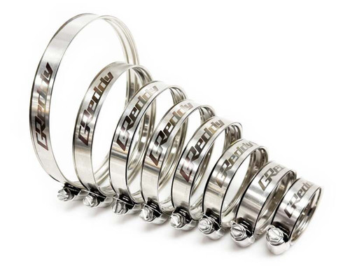 GReddy DUAL BEAD BOOST CLAMP 26-39MM #16 STAINLESS - 22410039S Photo - Primary