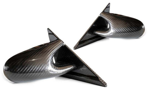 GReddy Nissan R34 Skyline Garage Active Group A Type Dry Carbon Side Mirrors - Set - 44881104 Photo - Primary