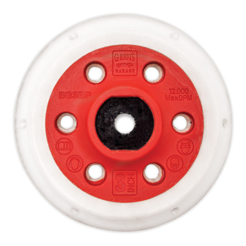 Griots Garage BOSS 3in Backing Plate (Single) - 10371 Photo - Primary