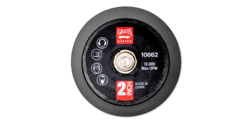Griots Garage 2in Random Orbital Backing Plate - 10662