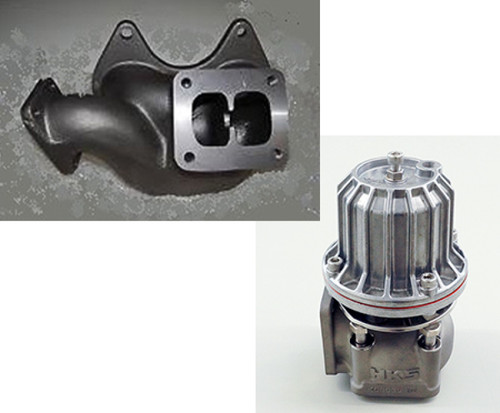 HKS SET UP KIT FD3S 13B-REW (T4 Flange) - 14020-AZ001