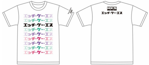 HKS T-SHIRT KATAKANA WHITE L - 51007-AK659